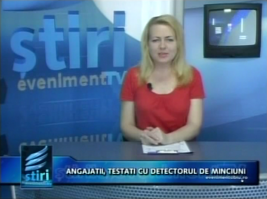 POLIGRAF STIRE TV EVENIMENT, ALIN LES, LABORATOR TESTARI POLIGRAF 2014